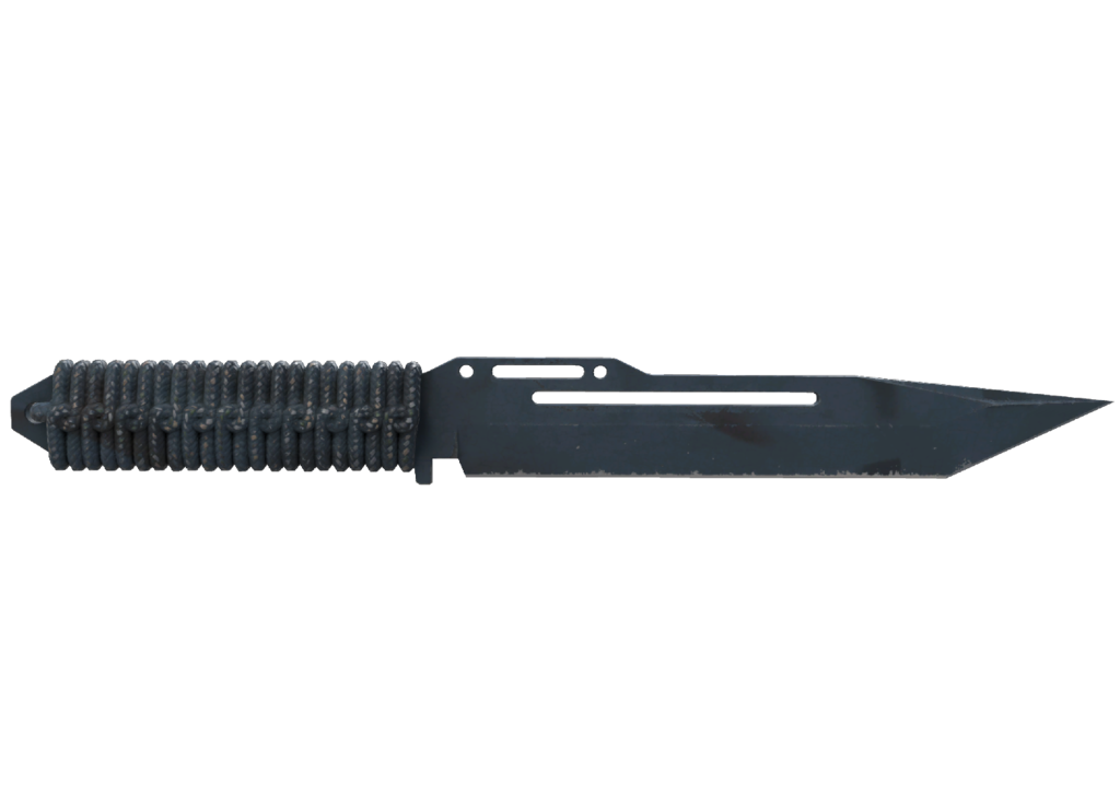 Paracord Knife | Night Stripe (Well-Worn)