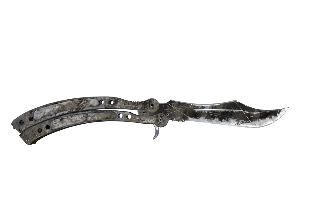 Butterfly Knife | Scorched (Battle-Scarred)