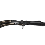 Butterfly Knife | Black Laminate (Field-Tested)