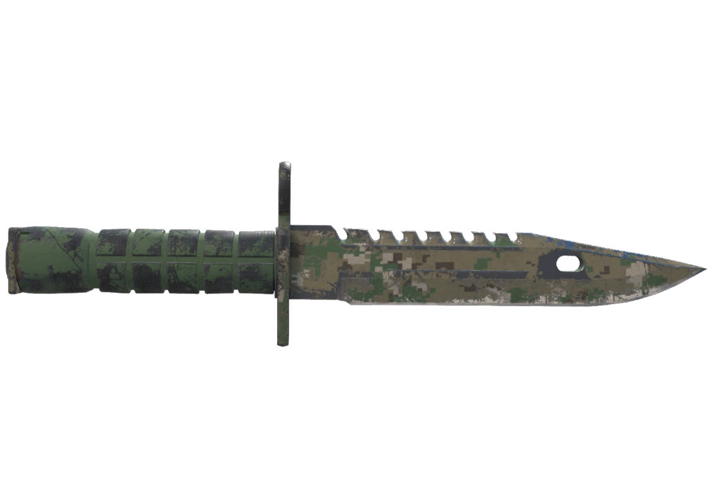 M9 Bayonet | Forest DDPAT (Battle-Scarred)