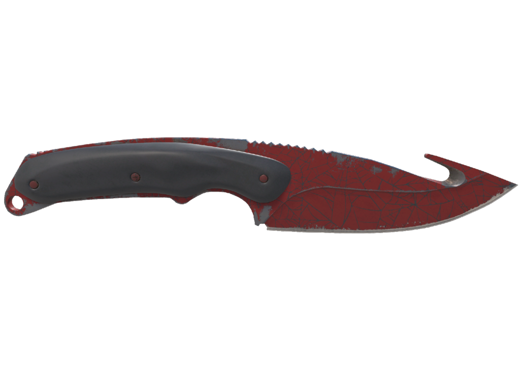 Gut Knife | Crimson Web (Field-Tested)
