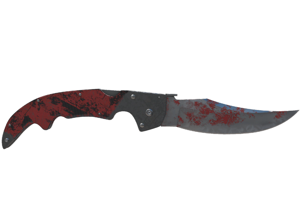 Falchion Knife | Crimson Web (Battle-Scarred)