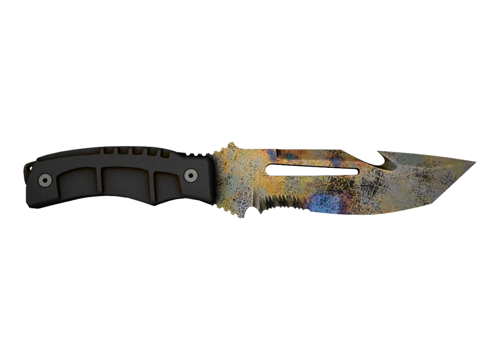 Survival Knife | Case Hardened (Battle-Scarred)