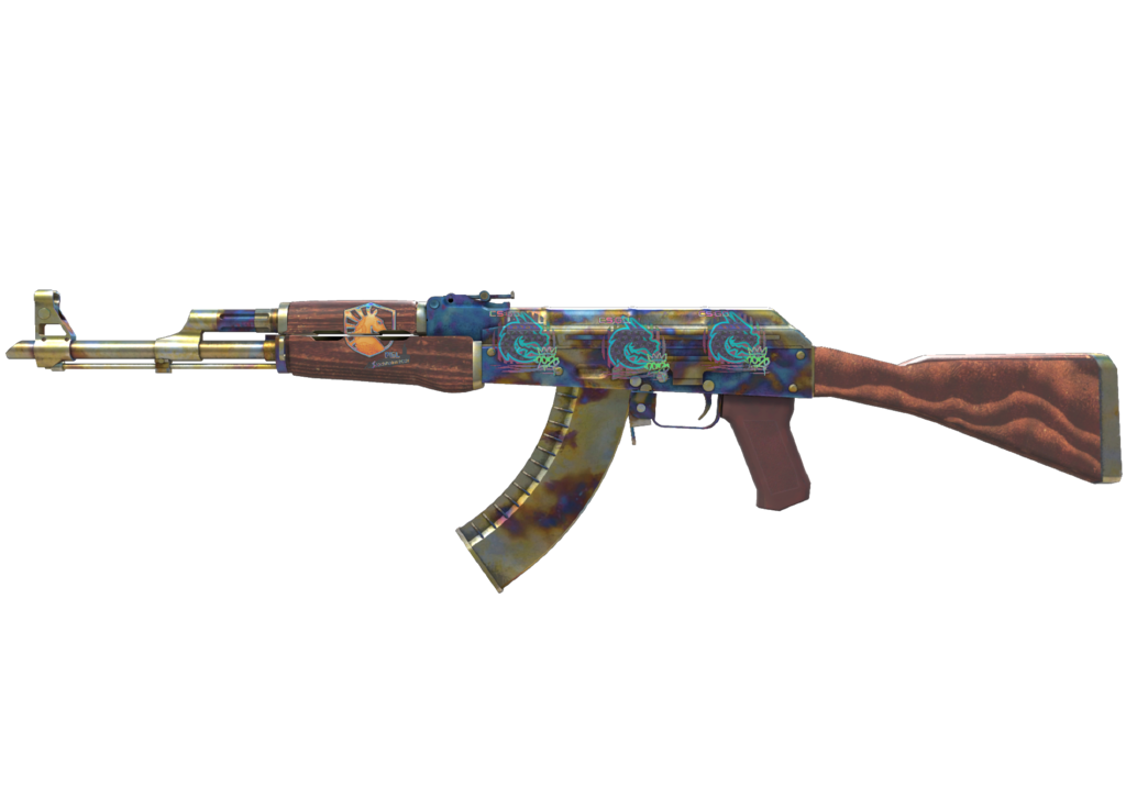 AK-47 | Case Hardened (Well-Worn)