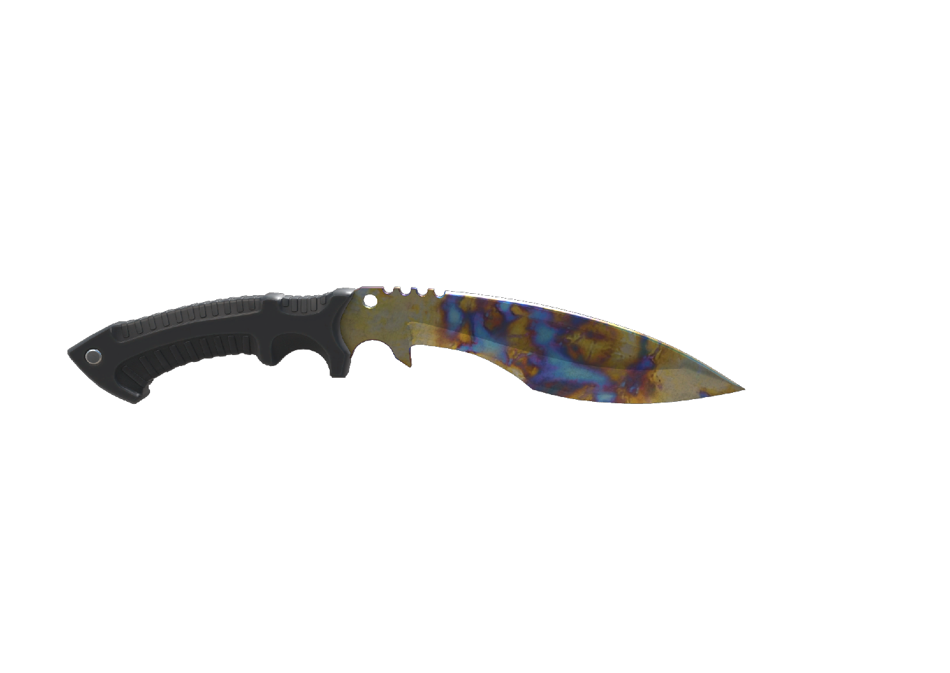 57b3382a29b8d377c4edd2b07ad33ee0_large_preview Kukri Knife | Case Hardened (Field-Tested) - Imagem 1