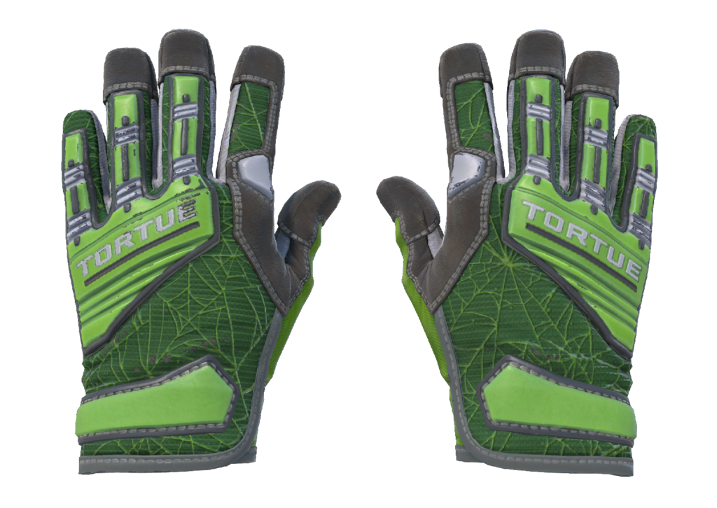 Specialist Gloves | Emerald Web (Minimal Wear)