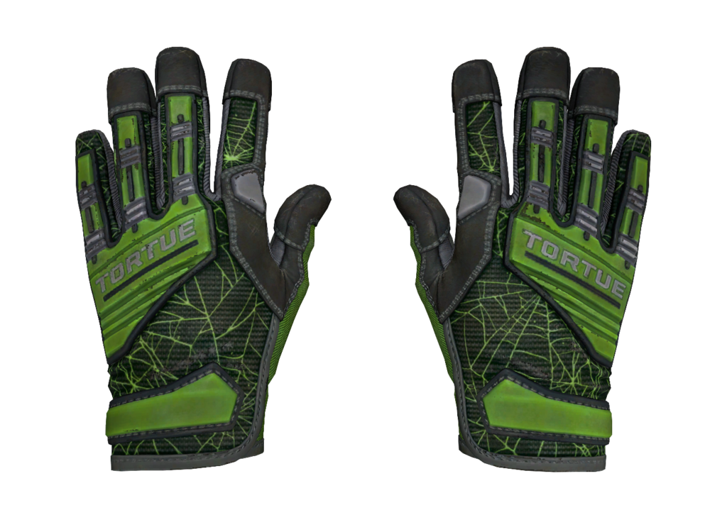 Specialist Gloves | Emerald Web (Field-Tested)