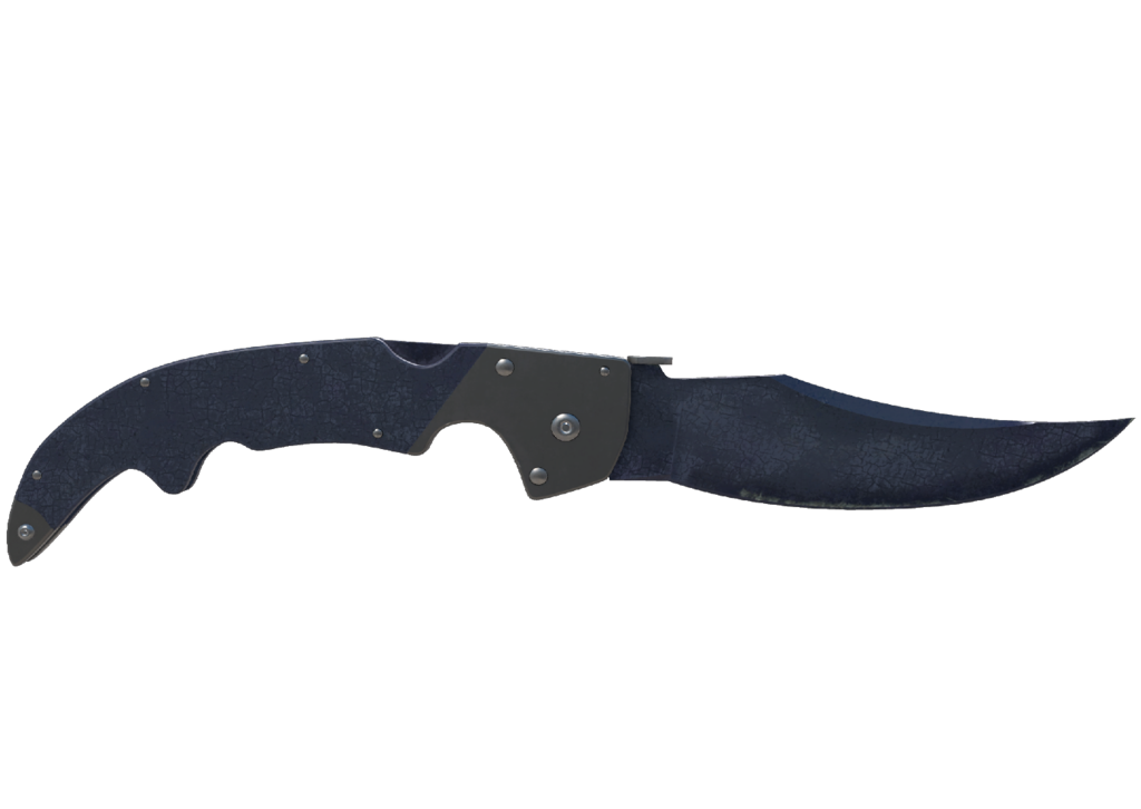 Falchion Knife | Blue Steel (Battle-Scarred)