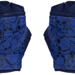 Hand Wraps | Cobalt Skulls (Minimal Wear)