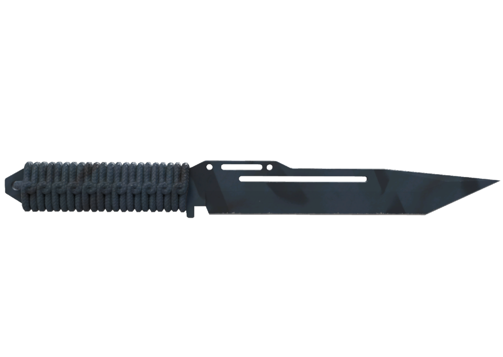Paracord Knife | Night Stripe (Field-Tested)