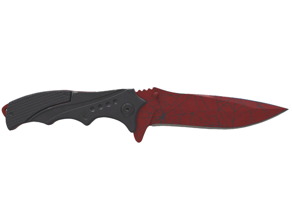 Nomad Knife | Crimson Web (Field-Tested)
