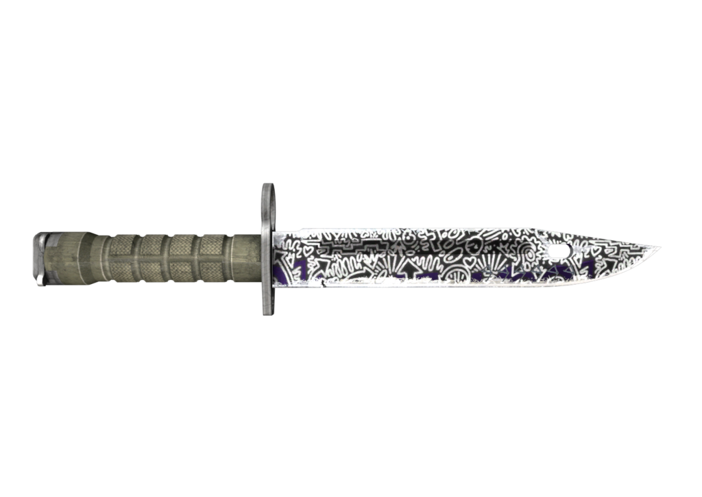 bayo-free1-99ce787e51fb9e20cd16727642807227-1024-1024-1.png Bayonet | Freehand (Field-Tested) - Imagem 1