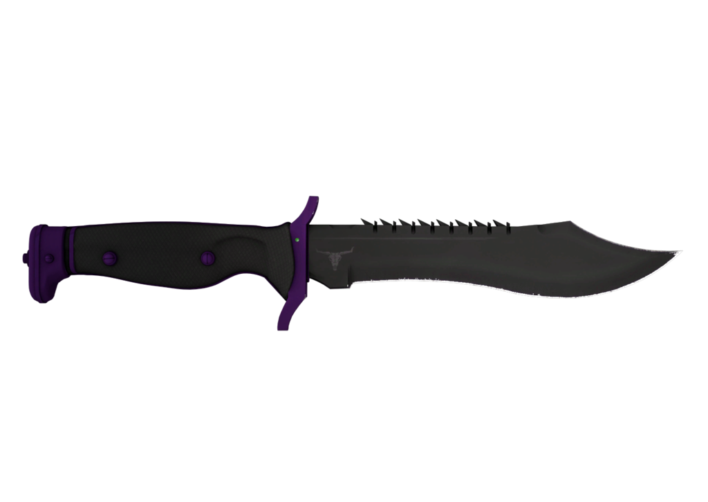 bowie-ultra-fn1-df3a09224d7183d54616660416199514-1024-1024-1.png Bowie Knife | Ultraviolet (Factory New) - Imagem 1