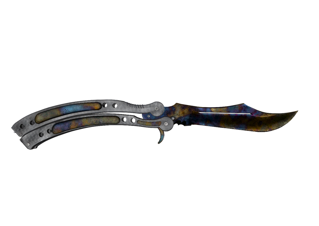 Butterfly Knife | Case Hardened (Battle-Scarred)