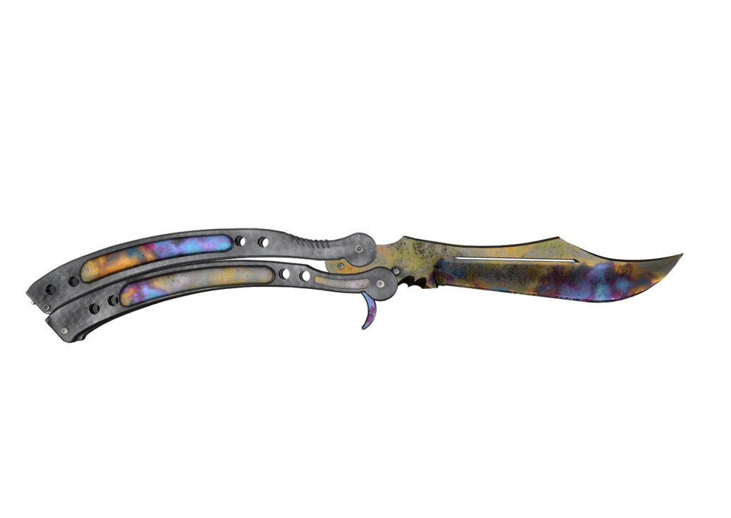 Butterfly Knife | Case Hardened (Minimal Wear)