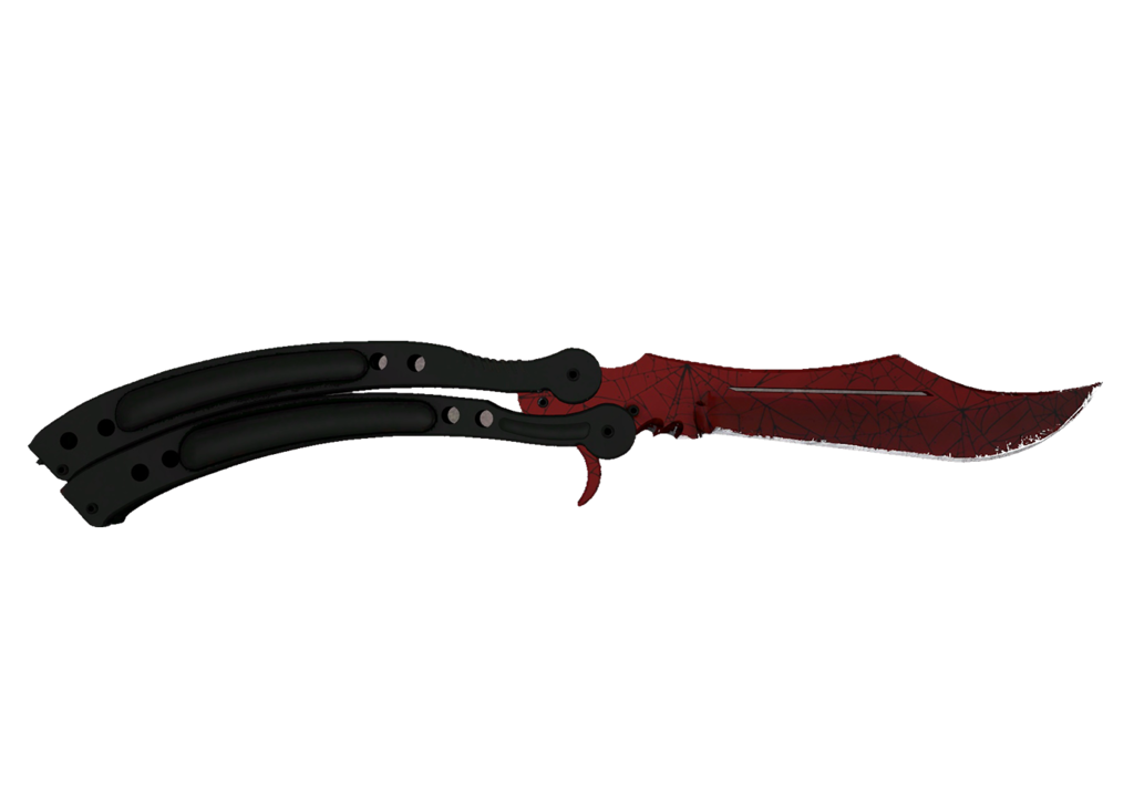 Butterfly Knife | Crimson Web (Field-Tested)