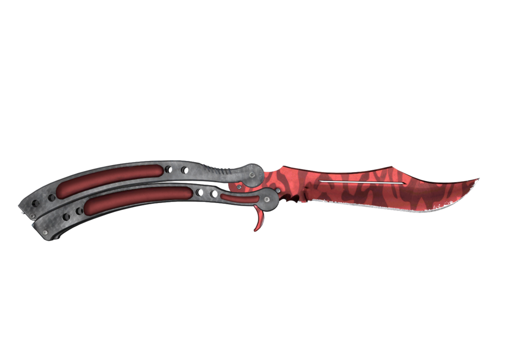 Butterfly Knife | Slaughter (Minimal Wear)