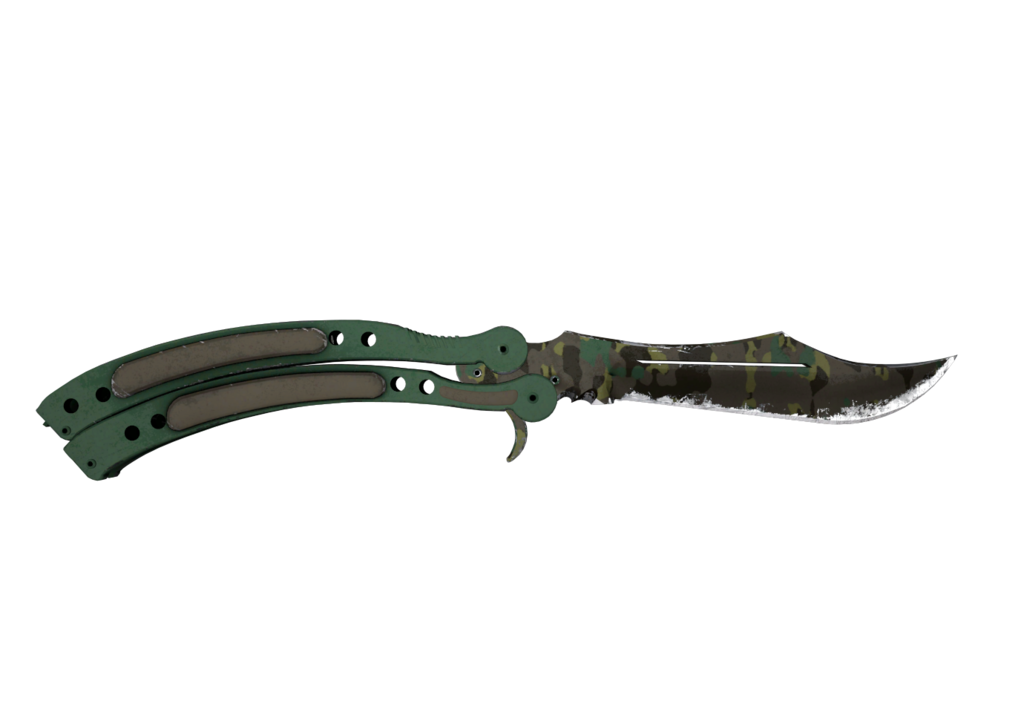 butterboreal1-a09b6d6da62c589c8216609375234027-1024-1024-1.png Butterfly Knife | Boreal Forest (Field-Tested) - Imagem 1