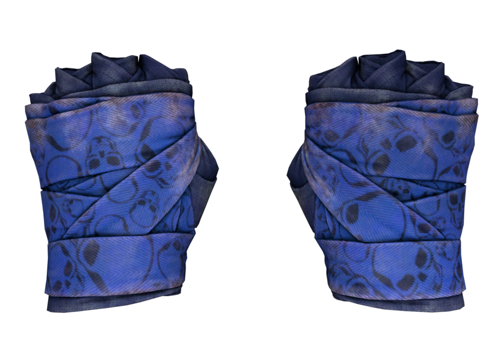 Hand Wraps | Cobalt Skulls (Battle-Scarred)