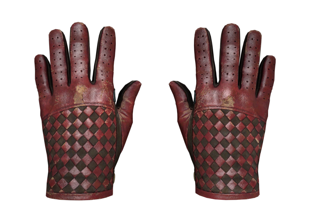 Driver Gloves | Crimson Weave (Battle-Scarred)