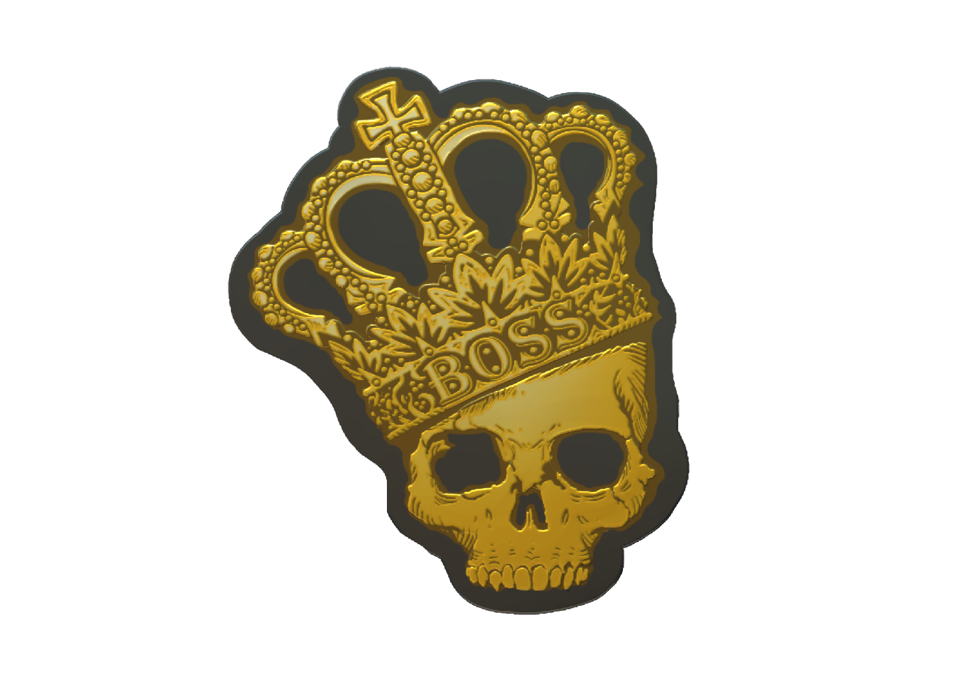 crown Sticker | Crown (Foil) - Imagem 1