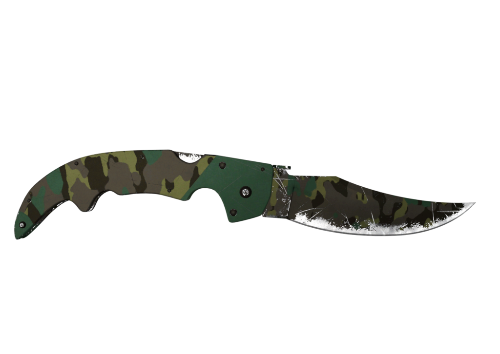 falchion-boreal1-83eec1c55a0d9388da16734924849593-1024-1024-1.png Falchion Knife | Boreal Forest (Well-Worn) - Imagem 1