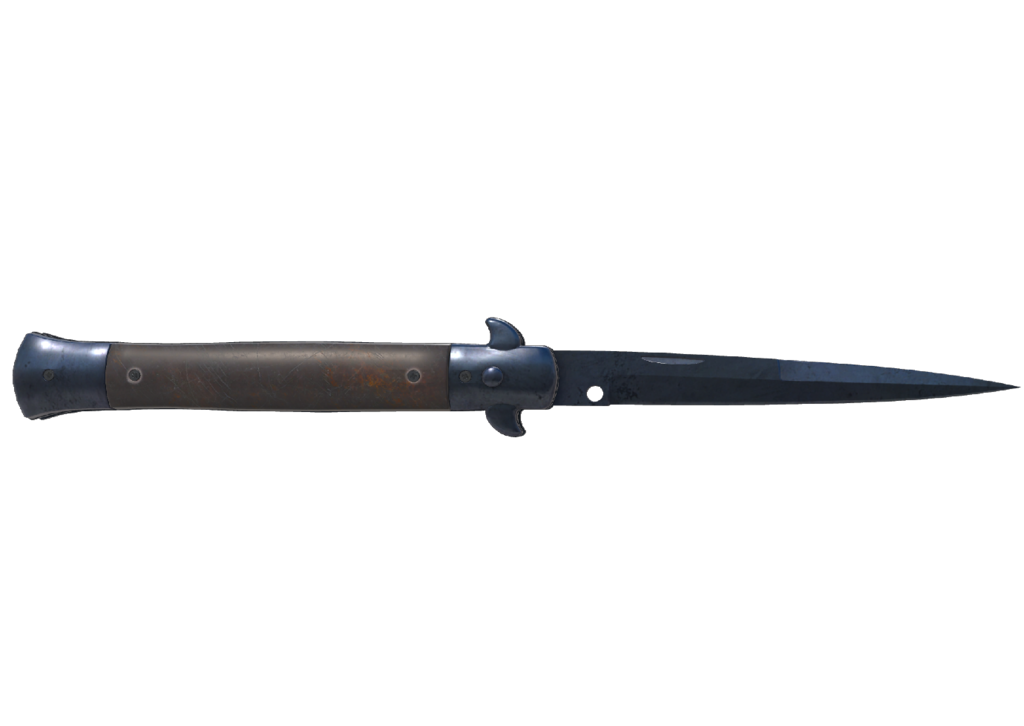 Stiletto Knife | Blue Steel (Field-Tested)