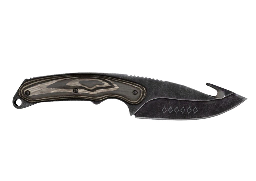 Gut Knife | Black Laminate (Field-Tested)