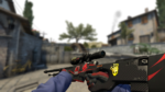 StatTrak™ AWP | Redline / Com Crown Foil (Field-Tested)