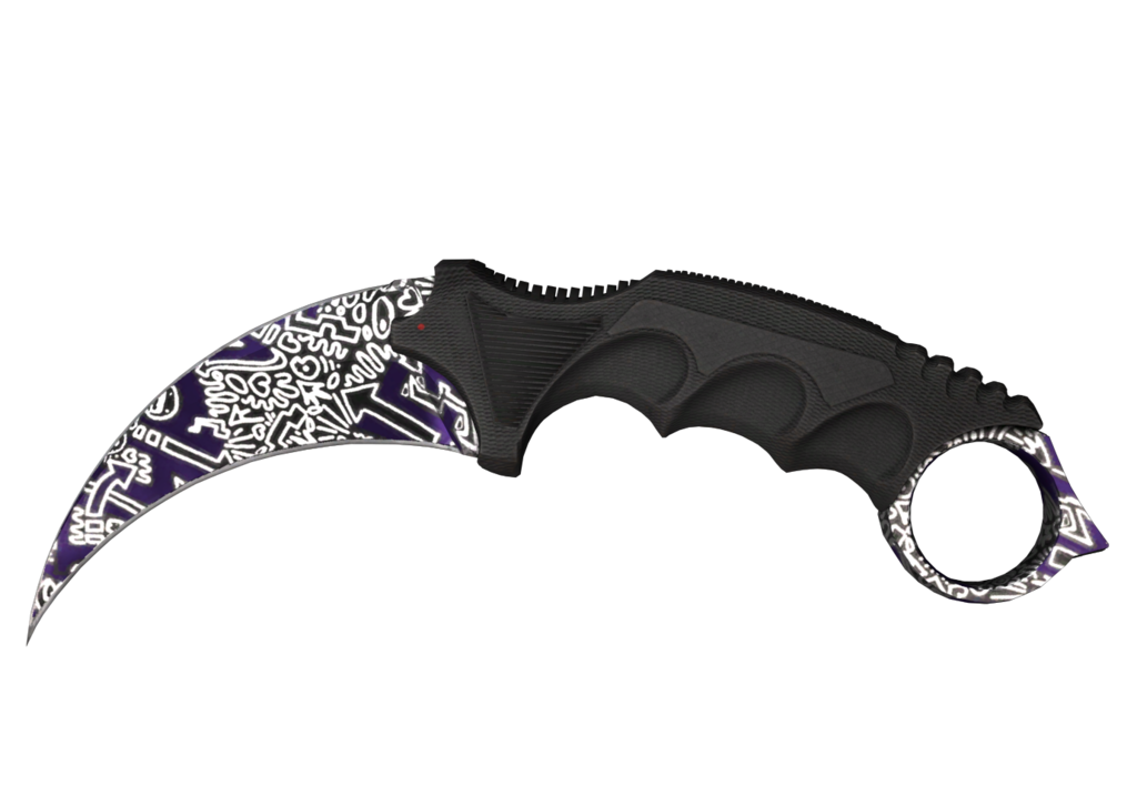karambit-free-fn1-abfda2a2d3d09f7e9d16624894545732-1024-1024-1.png Karambit | Freehand (Factory New) - Imagem 1
