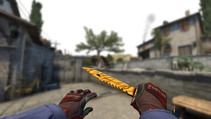 M9 Bayonet | Tiger Tooth (Factory New) - Imagem 2