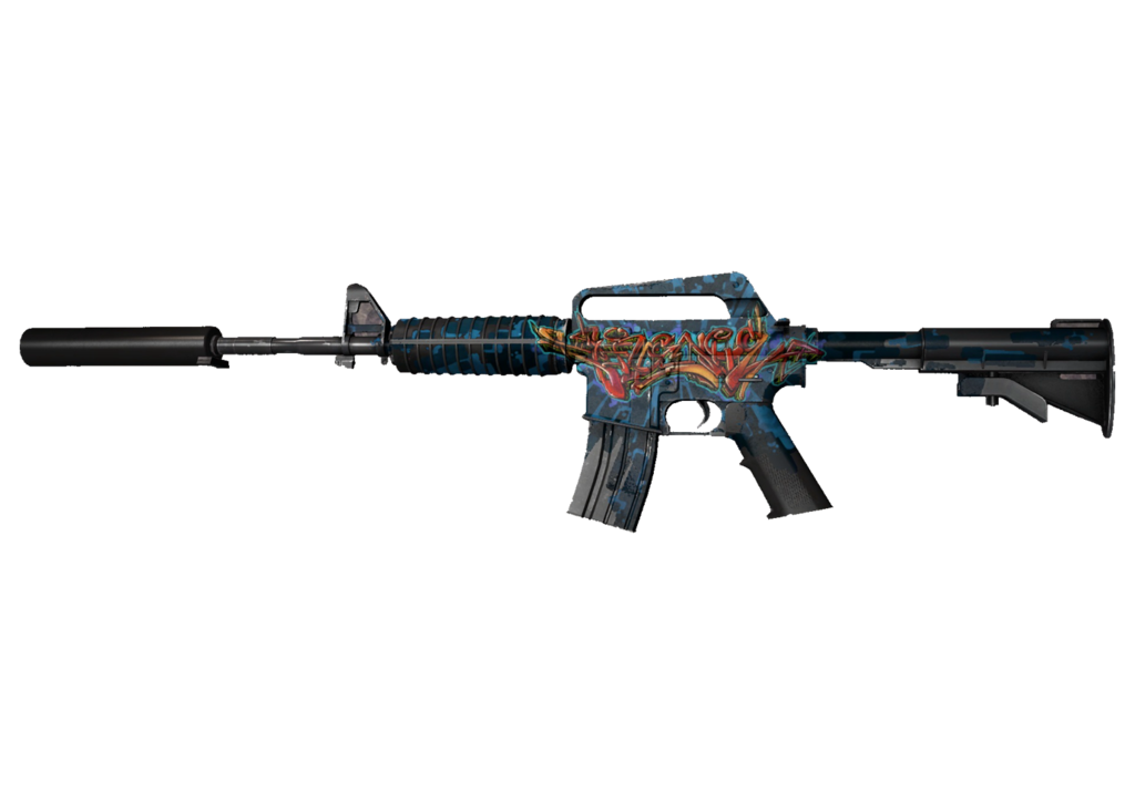 master-piece1-fea395ae0a320bfba116632995907634-1024-1024-1.png M4A1-S | Master Piece (Well-Worn) - Imagem 1
