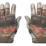 Moto Gloves | POW! (Minimal Wear)