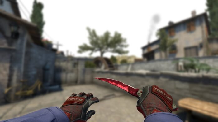 Flip Knife | Doppler Ruby (Factory New) StatTrak - Imagem 2
