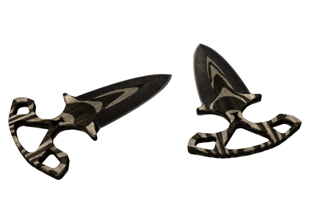 shadow-black1-2d4b6efb99c8029f7e16760388725356-1024-1024-1.png Shadow Daggers | Black Laminate (Minimal Wear) - Imagem 1