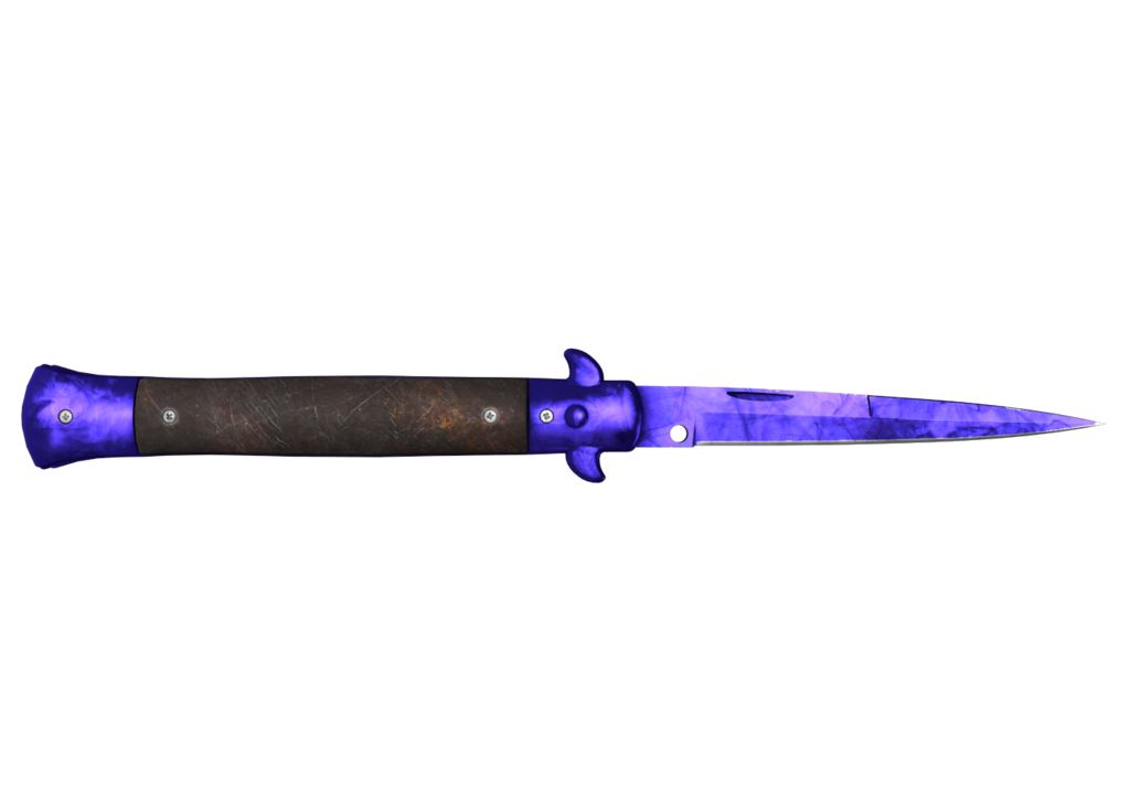 Stiletto Knife | Doppler Sapphire (Factory New)
