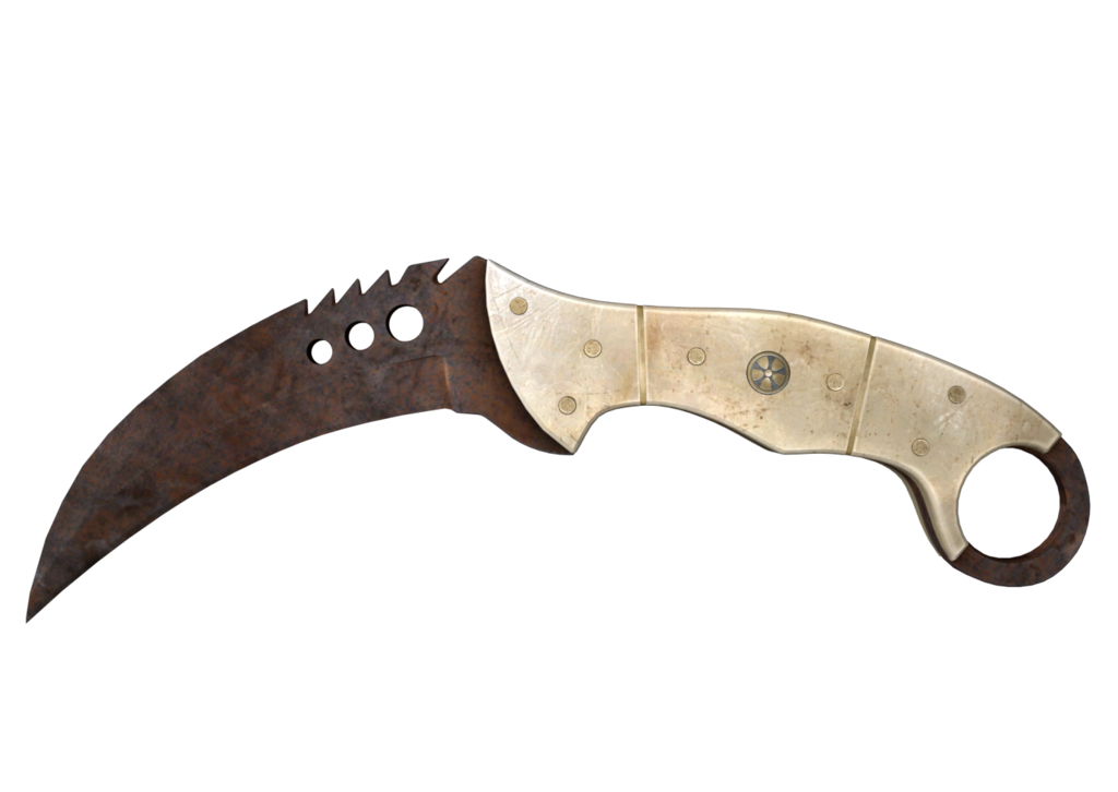Talon Knife | Rust Coat (Battle-Scarred)
