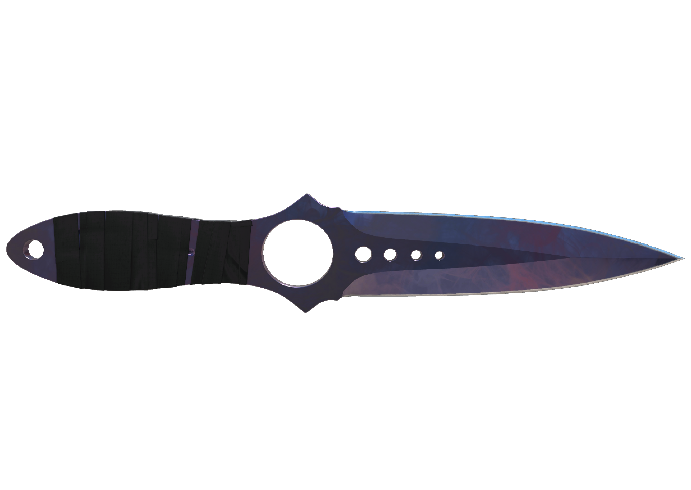 skeleton black Skeleton Knife | Doppler Black Pearl (Factory New) - Imagem 1