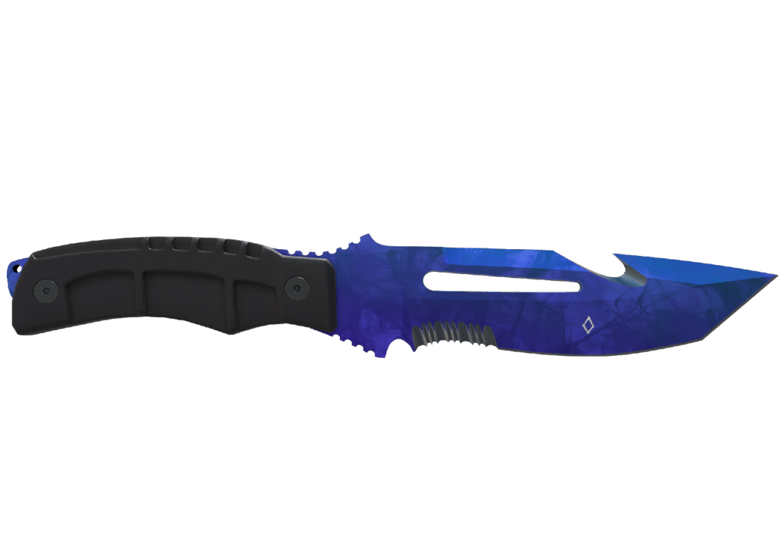 Survival Knife | Doppler Sapphire (Factory New)