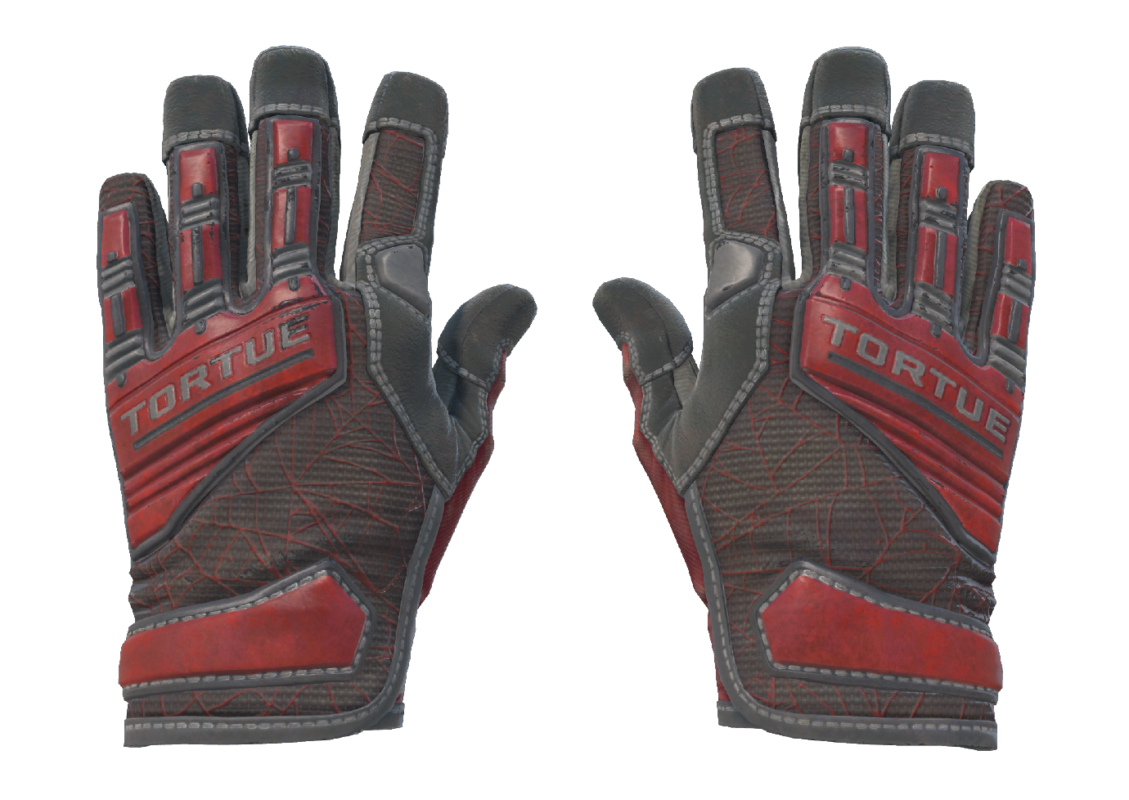 Specialist Gloves | Crimson Web (Minimal Wear)