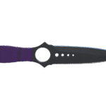 Skeleton Knife | Ultraviolet (Minimal Wear)
