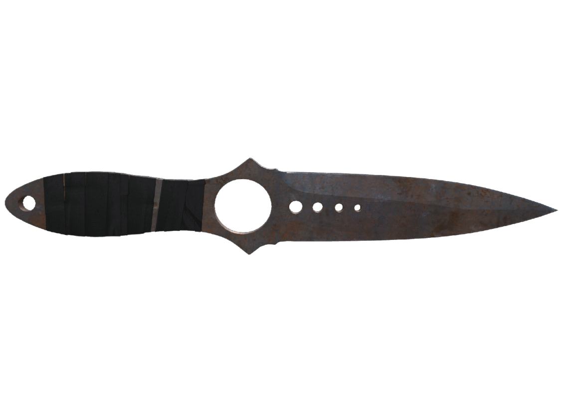 Skeleton Knife | Rust Coat (Battle-Scarred)