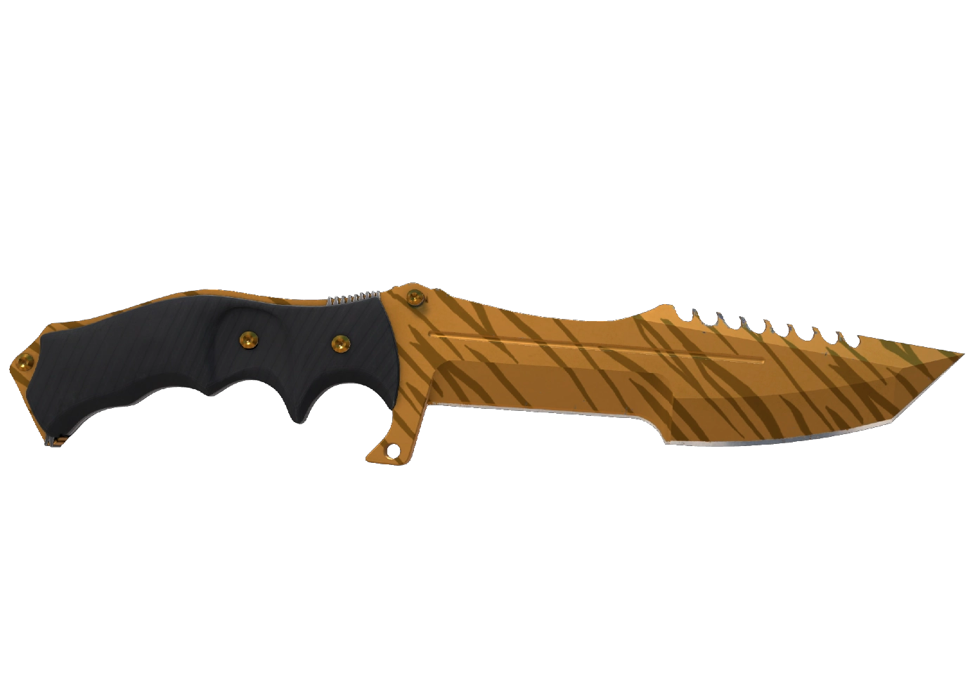 cacador Huntsman Knife | Tiger Tooth (Factory New) - Imagem 1
