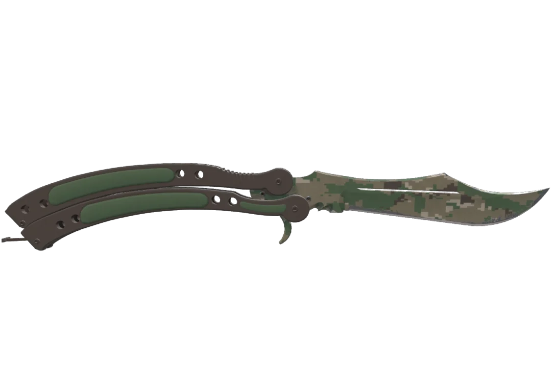 Butterfly Knife | Forest DDPAT (Minimal Wear)