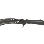 Butterfly Knife | Black Laminate (Battle-Scarred)