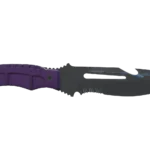 Survival Knife | Ultraviolet (Battle-Scarred)