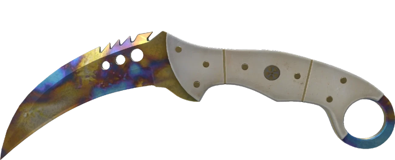 Talon Knife | Case Hardened (Minimal Wear)