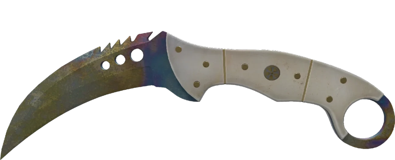 Talon Knife | Case Hardened (Battle-Scarred)