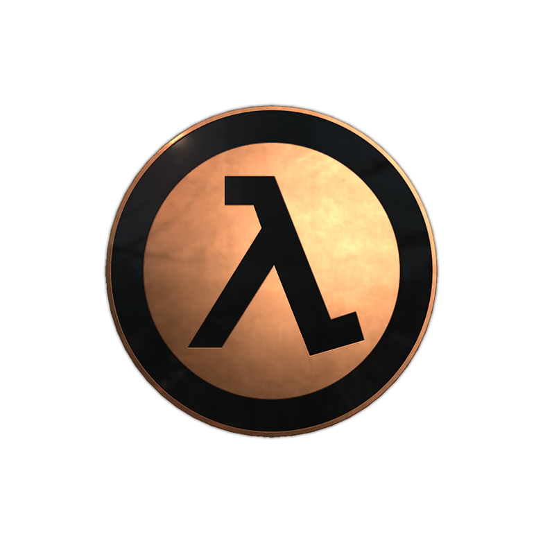 Copper Lambda Pin
