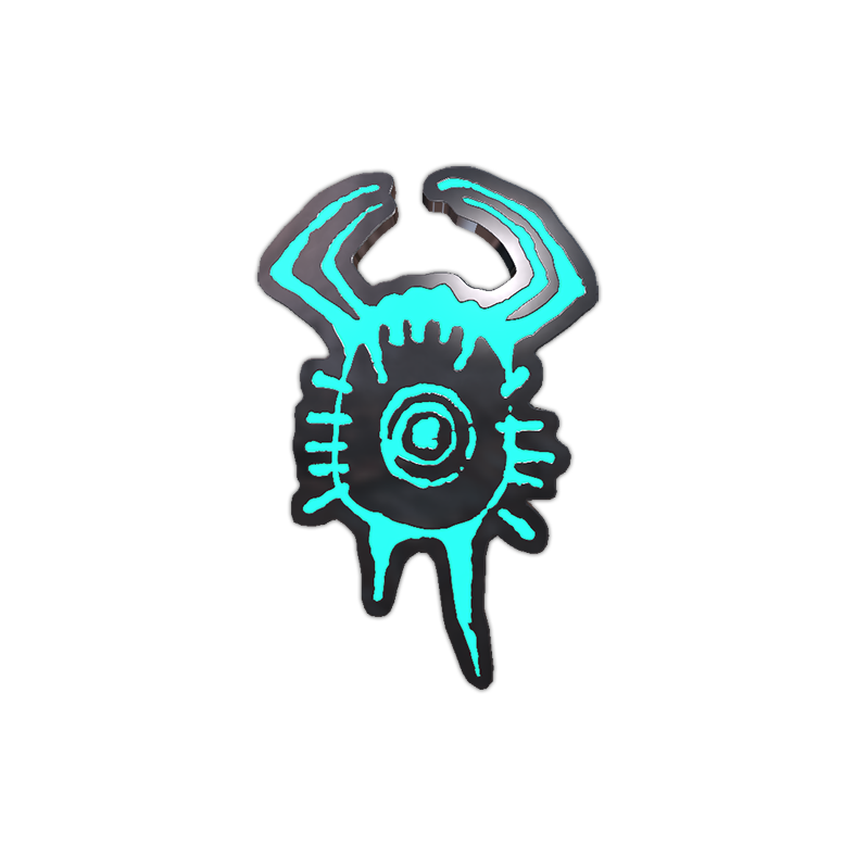 Headcrab Glyph Pin
